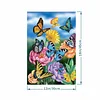 DIY Diamong Painting Double Sided Drills Garden Flags Outdoor Decor Holiday Garden Decorations Kit(Butterfly Flower)