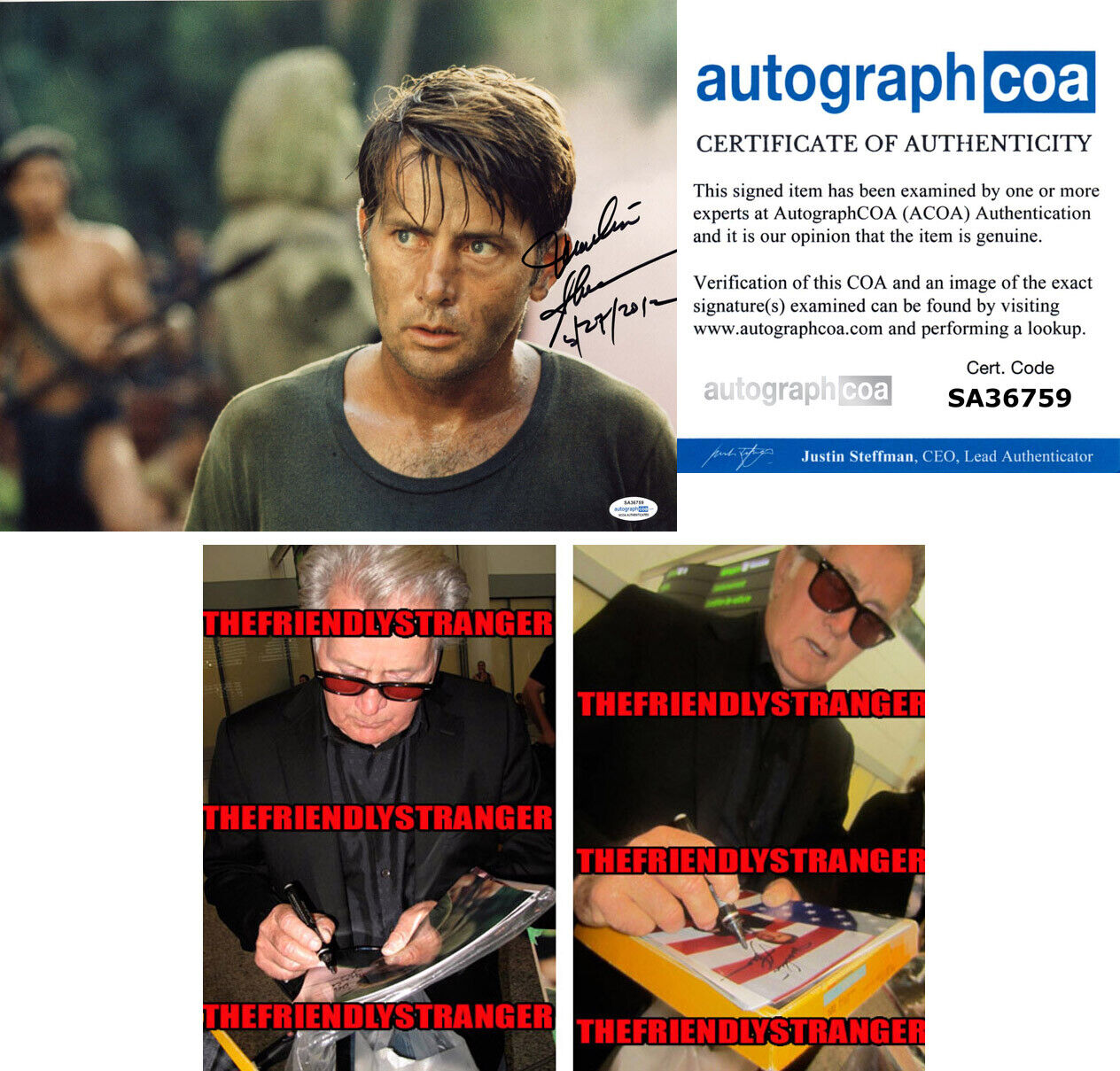 MARTIN SHEEN signed Autographed APOCALYPSE NOW