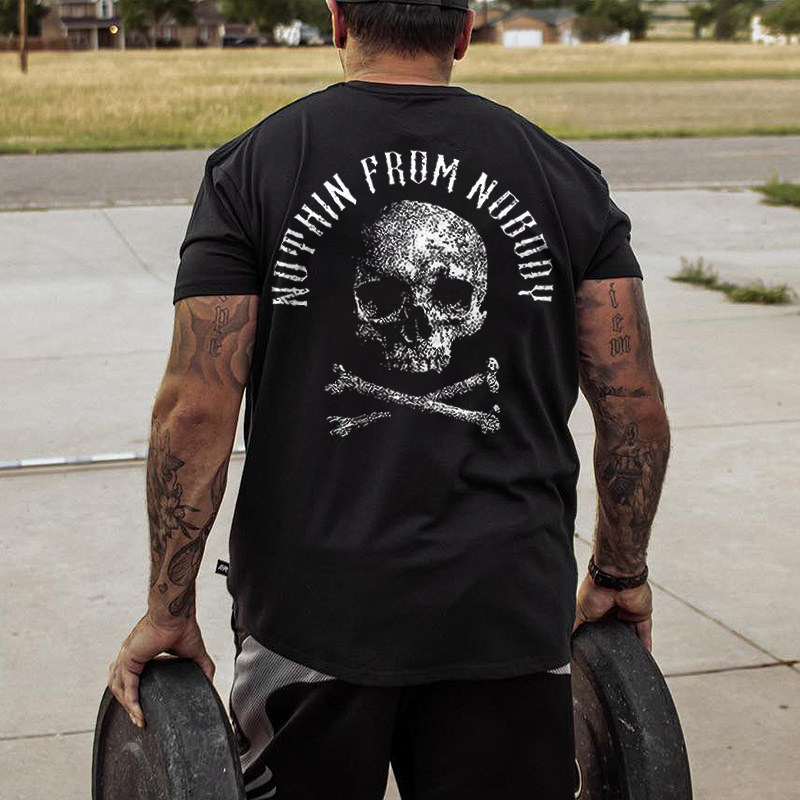 Nothin From Nobody Printed Men's T-shirt - Livereid