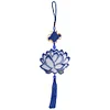Bead Embroiderys - Counted Cross Stitch Lotus Ornament Kit for Wall Window Decorations