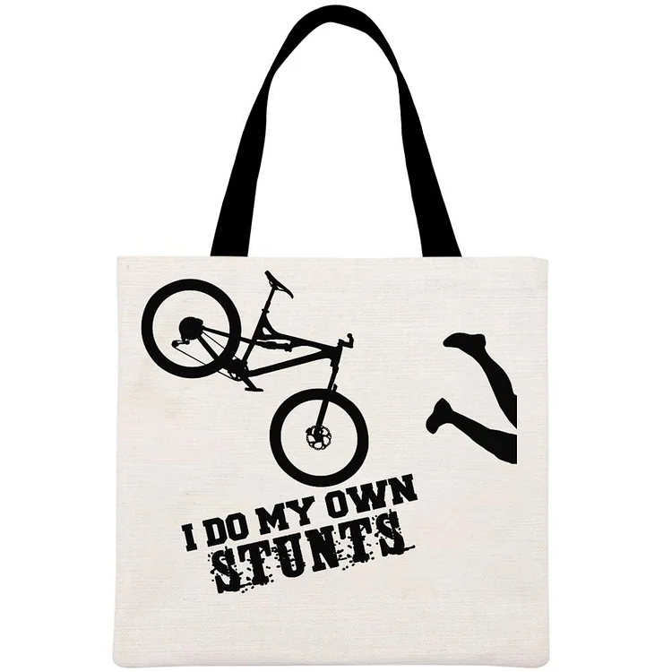 ride Printed Linen Bag-Annaletters