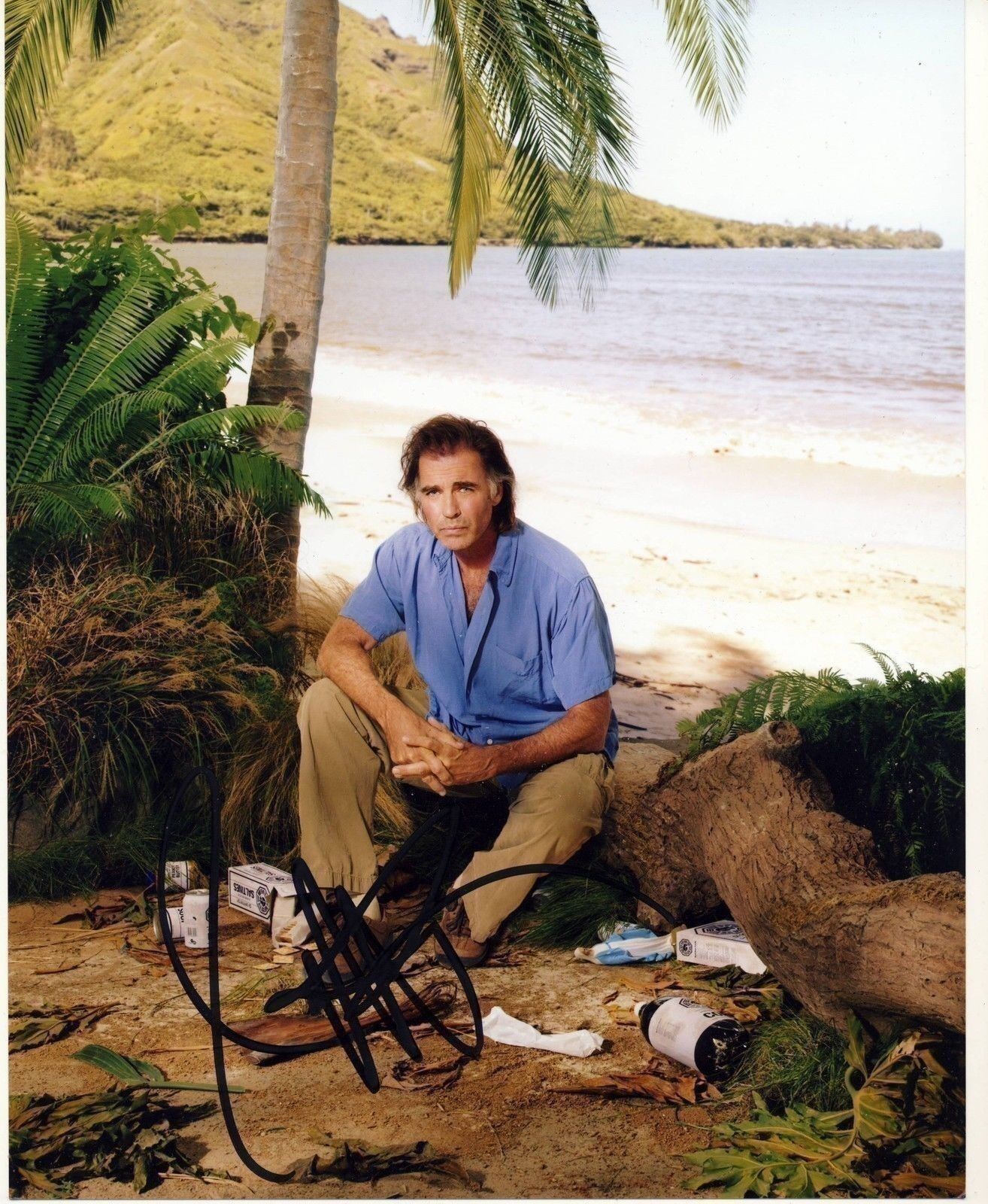 Jeff Fahey Autograph LOST Signed 10x8 Photo Poster painting AFTAL [4581]