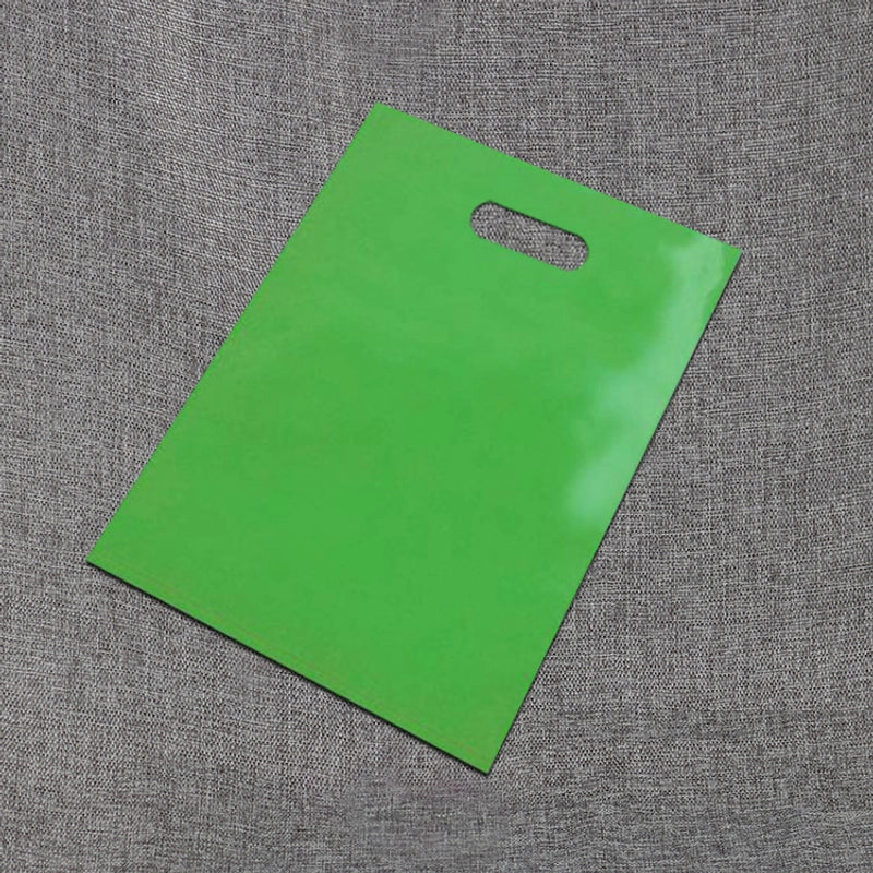 Factory Pe Flat Clothing Store Bag Advertising Bag Gift Plastic Four-finger Portable Packaging Bag Printable Logo