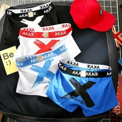 Wlkwo Hot Men Boxer Sexy Gay Underwear Shorts Transparents Male Pants Boxershorts Hombre Cueca Tanga Quick dry Boxer New 4PCS