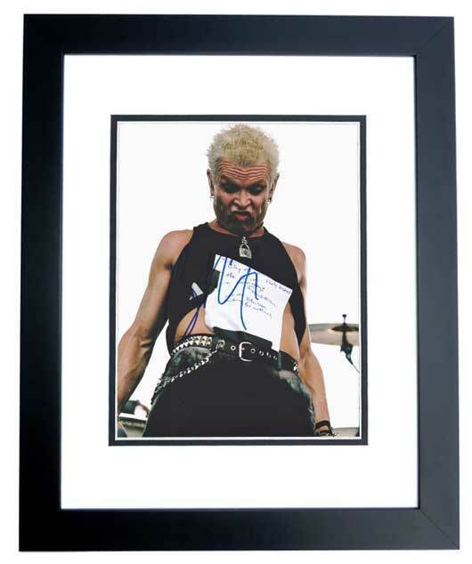 Billy Idol Signed - Autographed Rock Singer 8x10 inch Photo Poster painting CUSTOM FRAMED + COA