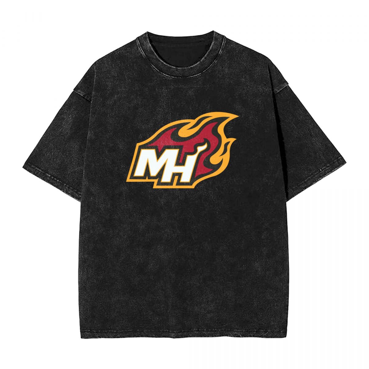 Miami Heat Men's Vintage Oversized T-Shirts