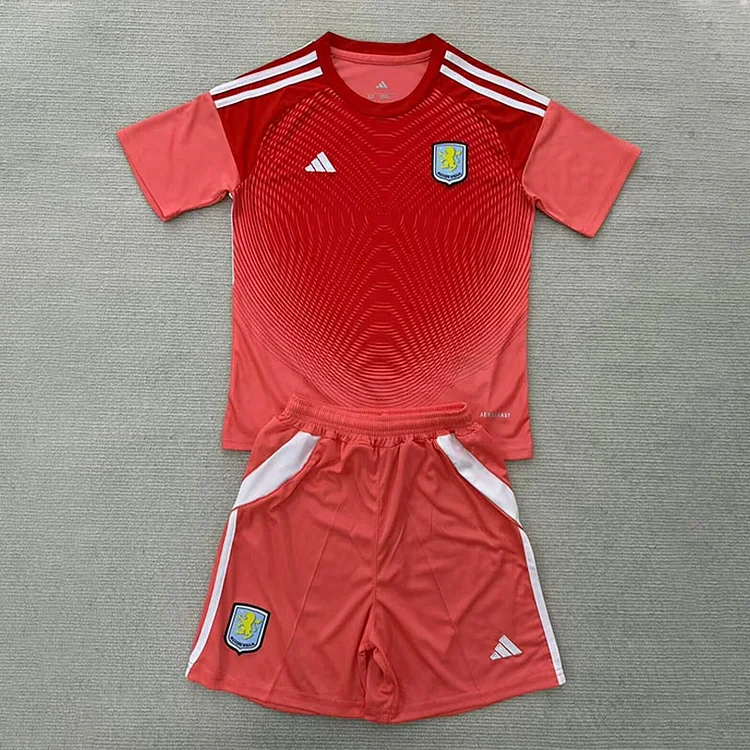 Kids Aston Villa 25/26 GK  Football Jersey