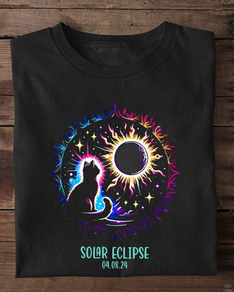 Celestial Cat Solar Eclipse