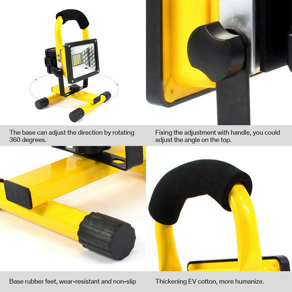 

30W Reflector LED Projector Flood Waterproof Cordless Camp Light, 501 Original