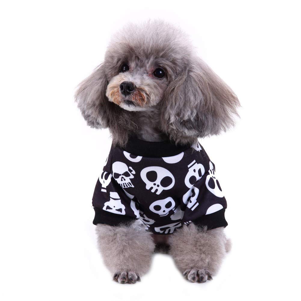 Halloween Skull Pet Dog Puppy Costume Pet Supplies