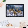 Elk-14CT Stamped Cross Stitch Kit(53*38cm)