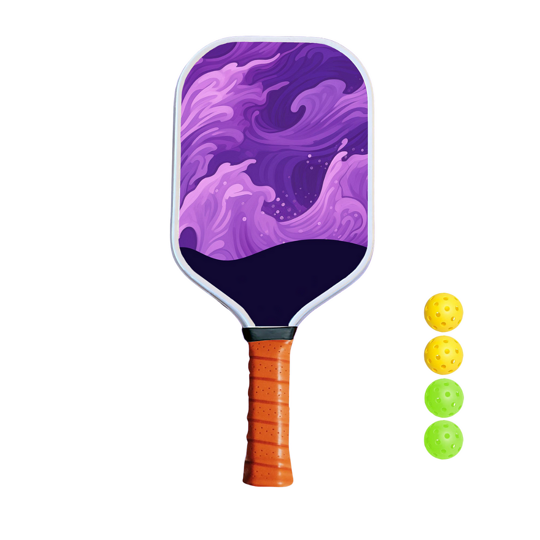 Lightweight Durable Fiber Glass Pickleball Paddle - Perfect for All Levels