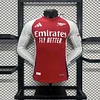 2024-2025  Long Sleeve Players Version Arsenal Home Football Shirt 1:1 Thai Quality