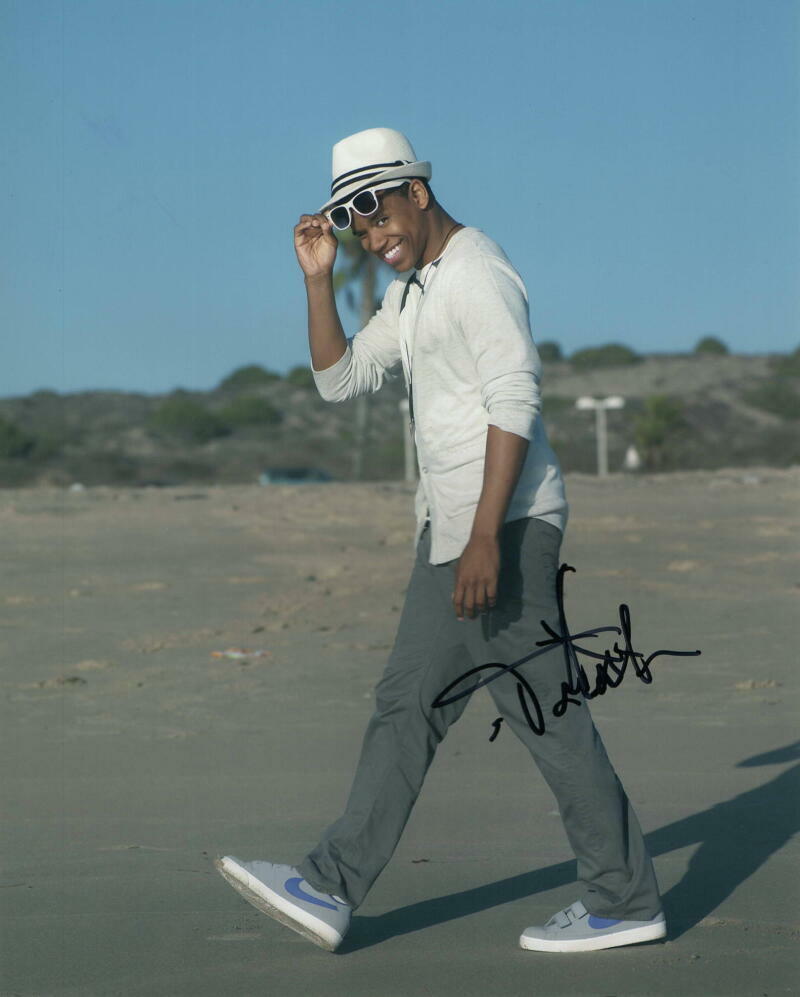 TRISTAN MACK WILDS SIGNED AUTOGRAPH 8x10 Photo Poster painting - THE WIRE STAR, 90210 STUD, RARE