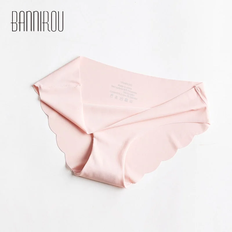 BANNIROU 7 Pcs Wholesale Seamless Panties For Woman Sports Underwear Sexy Briefs Solid Female Underwear For Women Free Shipping