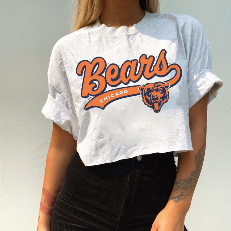 Women's Vintage Letter Rugby T-Shirt