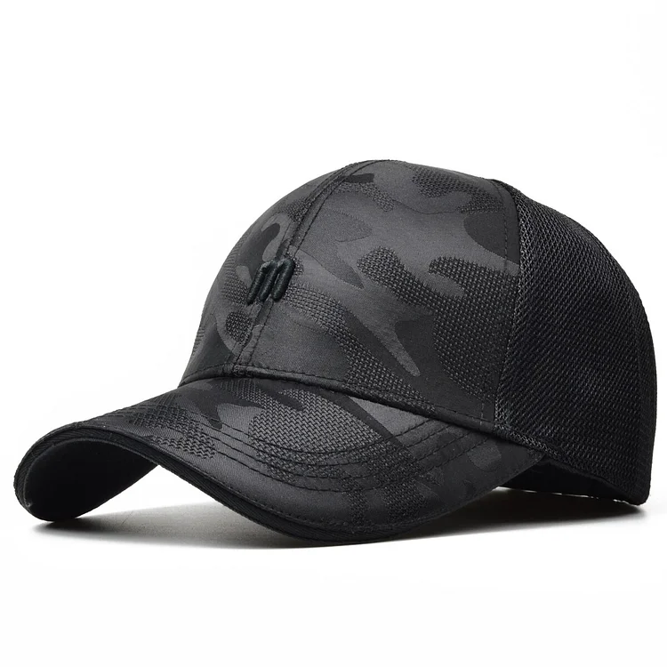 NORTHWOODMen s Cap with Mesh Black Summer Baseball Cap for Women Snapback Dad Hats Kpop Streetwear Hip Hop Bone