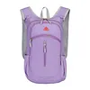 18L Lightweight Mountaineering Backpack with Reflective Strips & Chest Storage Bag Foldable Running Storage Knapsack Breathable Splash-Proof Hiking Nylon Pouch Hiking Work Travel Camping Backpacks