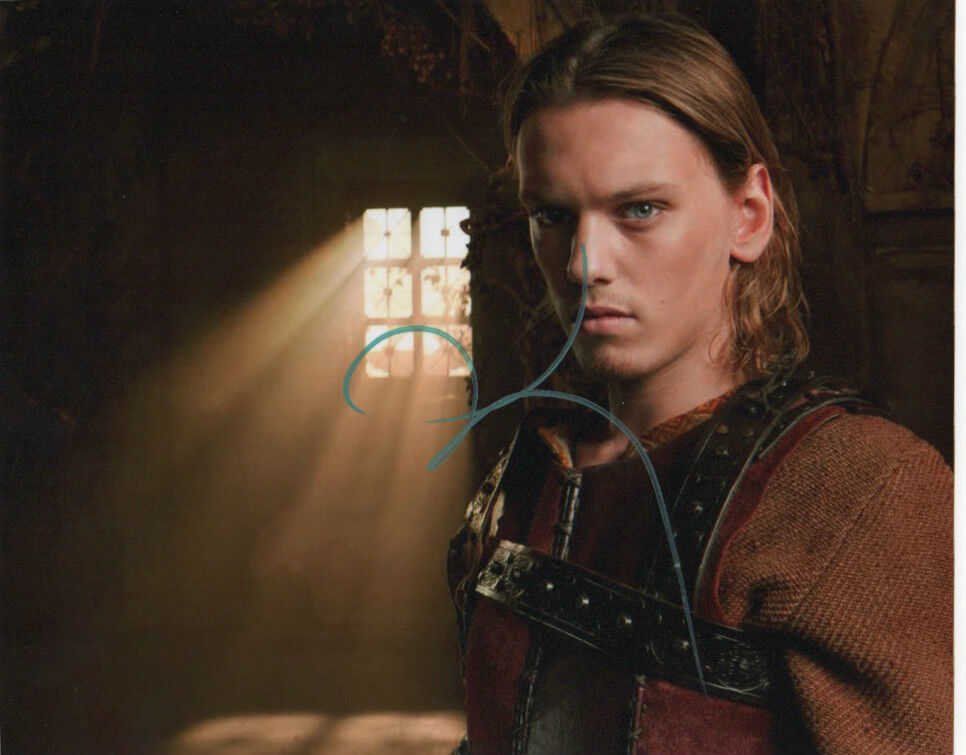 Jamie Campbell Bower Camelot Autographed Signed 8x10 Photo Poster painting COA