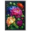 Peony - 11CT Stamped Cross Stitch 40*60cm/15.75*23.62in