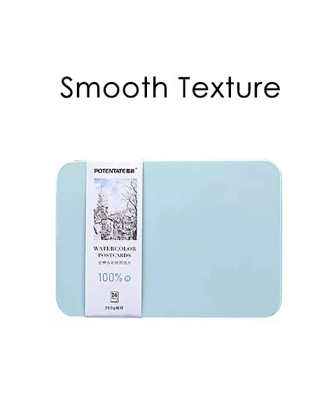 300 GSM Premium Cotton Watercolor Postcard Tin A6