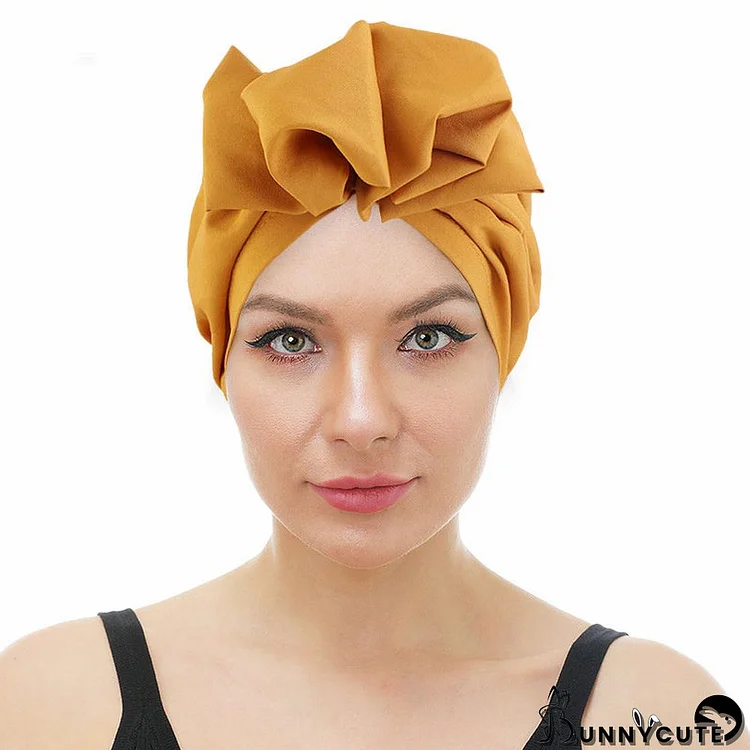 Women's Folds Bow Solid Color Fashion  Hat