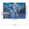 (70*50cm)Snow Mountain - Full Square Drill Diamond Painting