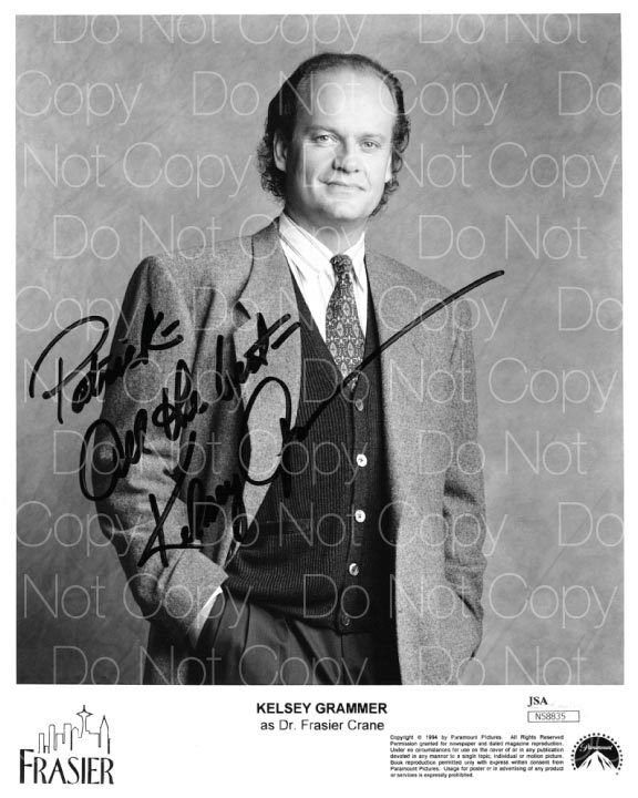 Frasier Kelsey Grammer signed Photo Poster painting 8X10 picture poster autograph RP