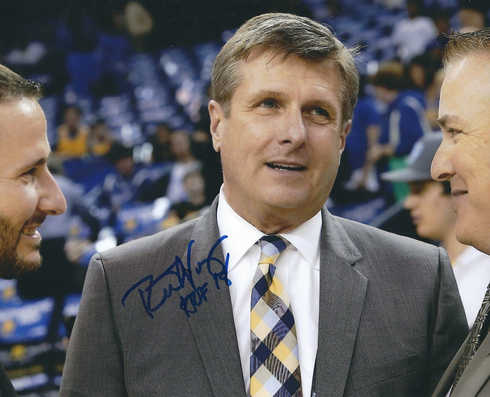 Signed 8x10 RICK WELTS HOF 18