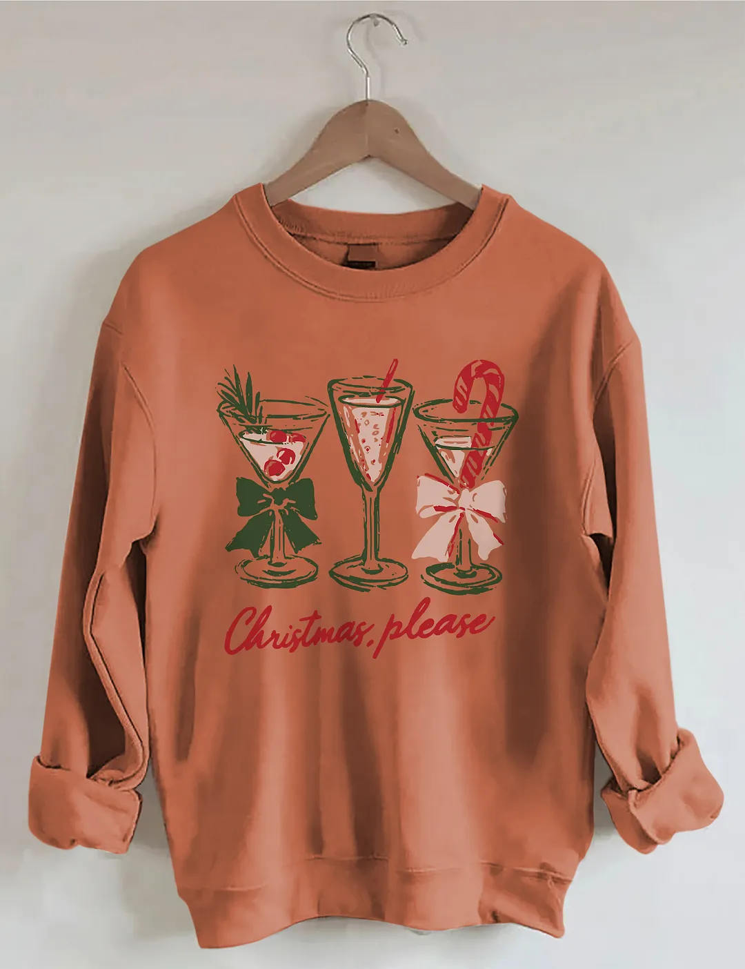 Christmas Please Sweatshirt