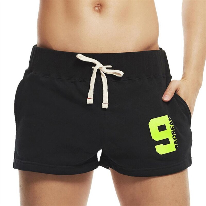 men Casual Shorts Cotton Breathable Fitness Jogger Sport Shorts Men's Clothing Bottoms Summer Shorts Home Lounge Gym