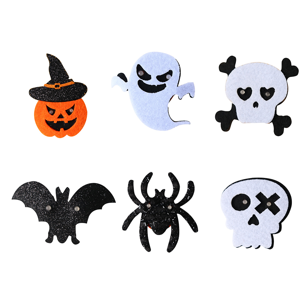 

LED Badges Halloween Series Pattern Creative Cartoon Brooch for Decoration, 501 Original