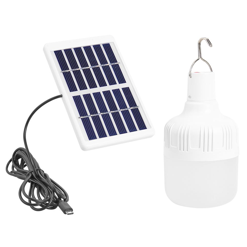 

YH-50 Portable LED Solar Bulb Light Rechargeable Camping EmergencyLight, 501 Original