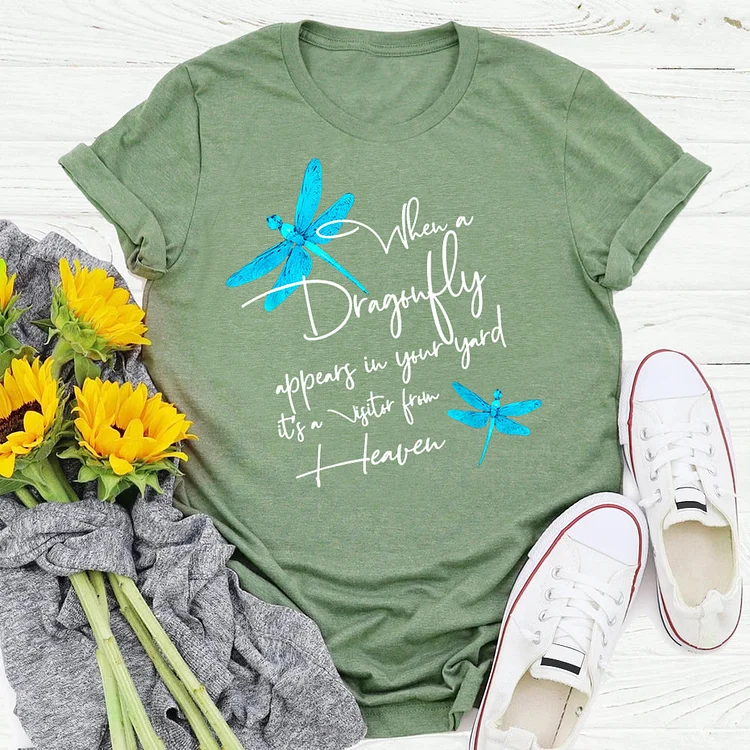 ANB - Dragonfly lover T-shirt Tee -03721