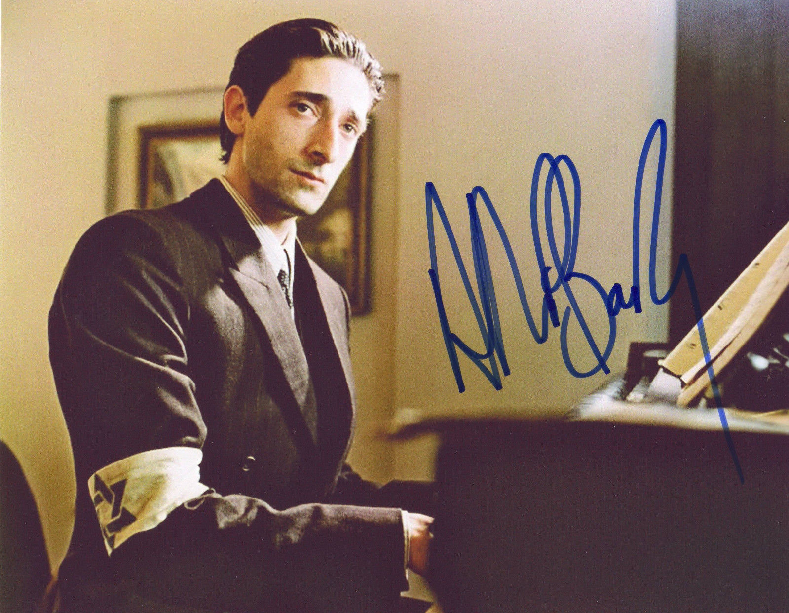 ADRIEN BRODY AUTOGRAPH SIGNED PP Photo Poster painting POSTER