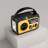 16000mAh AM/FM/WB NOAA Emergency Weather Radio Hand Crank/Solar/Type-C Charging