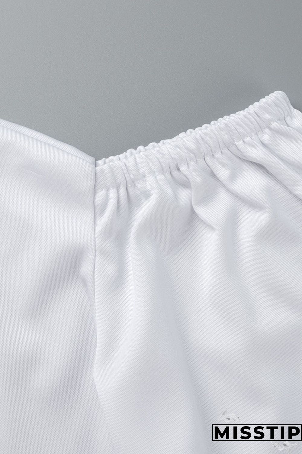 Red Fashion Casual Solid Patchwork Asymmetrical Oblique Collar Tops