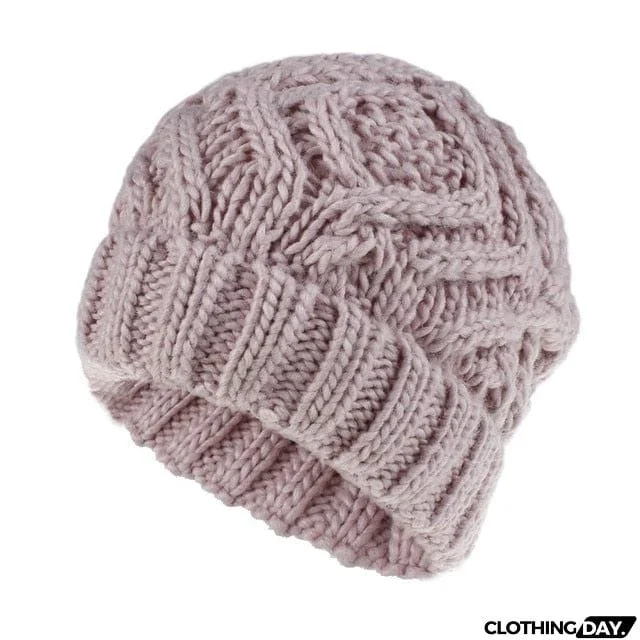 Knit Wool Beanie