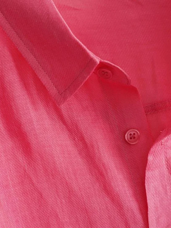 Athvotar Athvotar New Women's Spring And Summer Comfortable Cotton Long Sleeve Sunscreen Shirt Thin Loose Air-Conditioning Shirt Casual Shirt Jacket