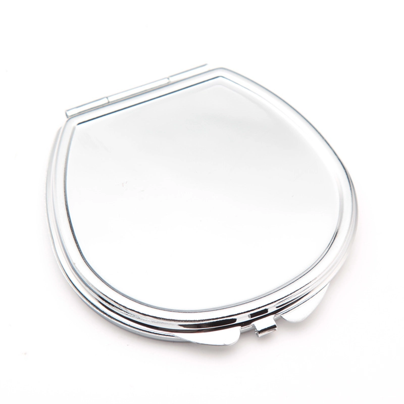 Minimalist Geometric Pu Leather Glass Iron Mirror 1 Piece