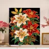 Lily Flower- Round/Square AB Drills Diamond Painting(55x65cm)