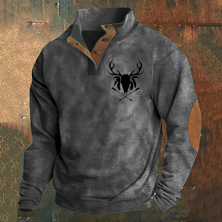 Men's Aintage Tauren Print Sweatshirt
