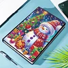 Diamond Painting Xmas Snowman Tree Diary Book 50 Pages for Adults Kids
