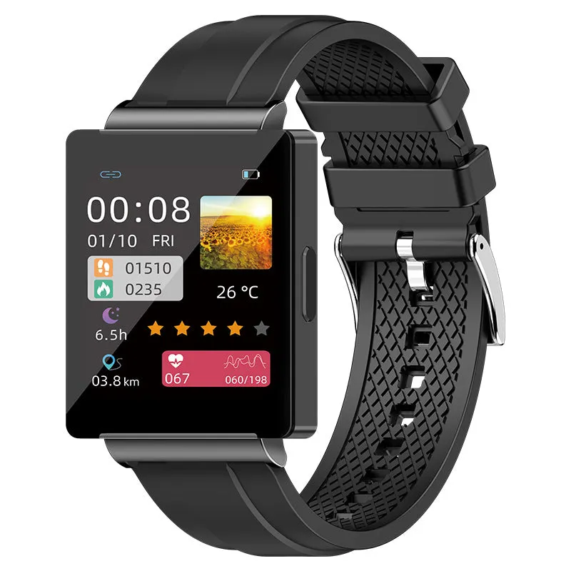 Blood Pressure Blood oxygen Sleep Monitoring Waterproof Smartwatch