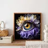 5D DIY Full Round Drill Diamond Painting Eye Kit Home Decor Art Craft 30x30cm (B)