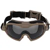Anti-Fog Goggles Scratch-resistant Motorcycle Goggles Eye Protection for Hunting