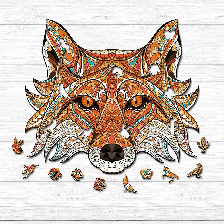 Ericpuzzle™ Ericpuzzle™Fox head Wooden Puzzle