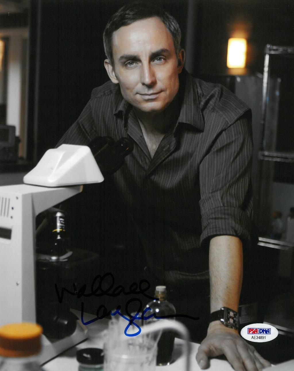 Wallace Langham Signed CSI Authentic Autographed 8x10 Photo Poster painting PSA/DNA #AE34891