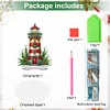Weihnachtsleuchtturm - 5d DIY Basteln Ornament