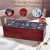 Mandala DIY Diamant Kunst Holz Aufbewahrungsbox Diamond Painting Aufbewahrungsbox